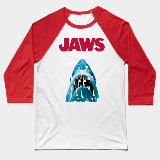 Jaws - You're Gonna Need a Bigger Boat - quote Baseball T-Shirt by shellysom91